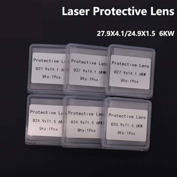 OEM Protective window lens for RAYTOOL cutting head (D24. 9*T1.5 &  D27.9*T4.1)